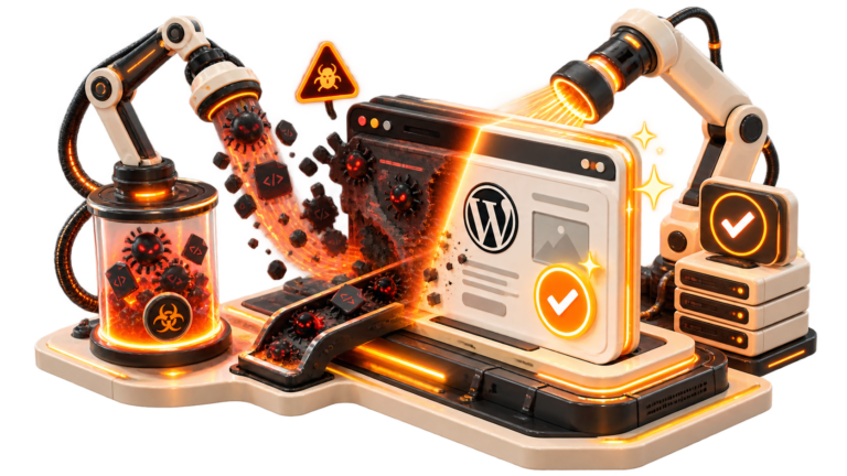 Análisis y eliminación de código malicioso de una web WordPress infectada