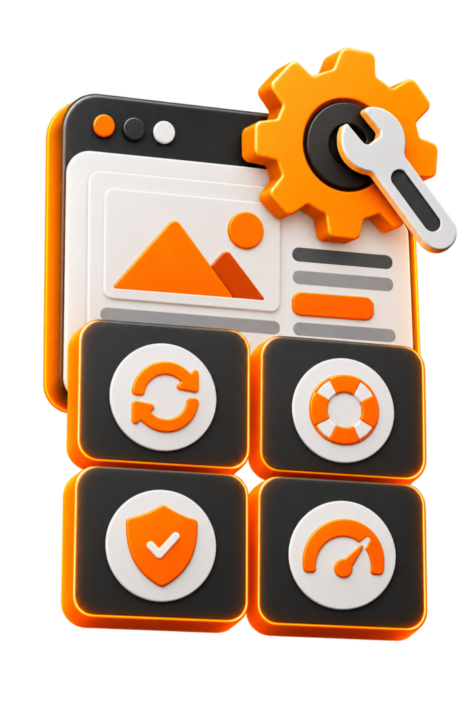 Soporte y mantenimiento WordPress para actualizaciones, seguridad, asistencia técnica y rendimiento