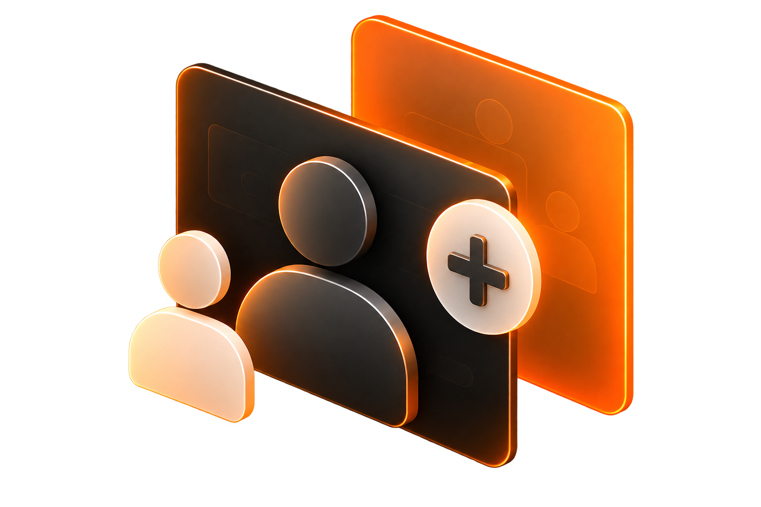 Ilustración 3D dedicada a la gestión, consultoría y coordinación de proyectos digitales
