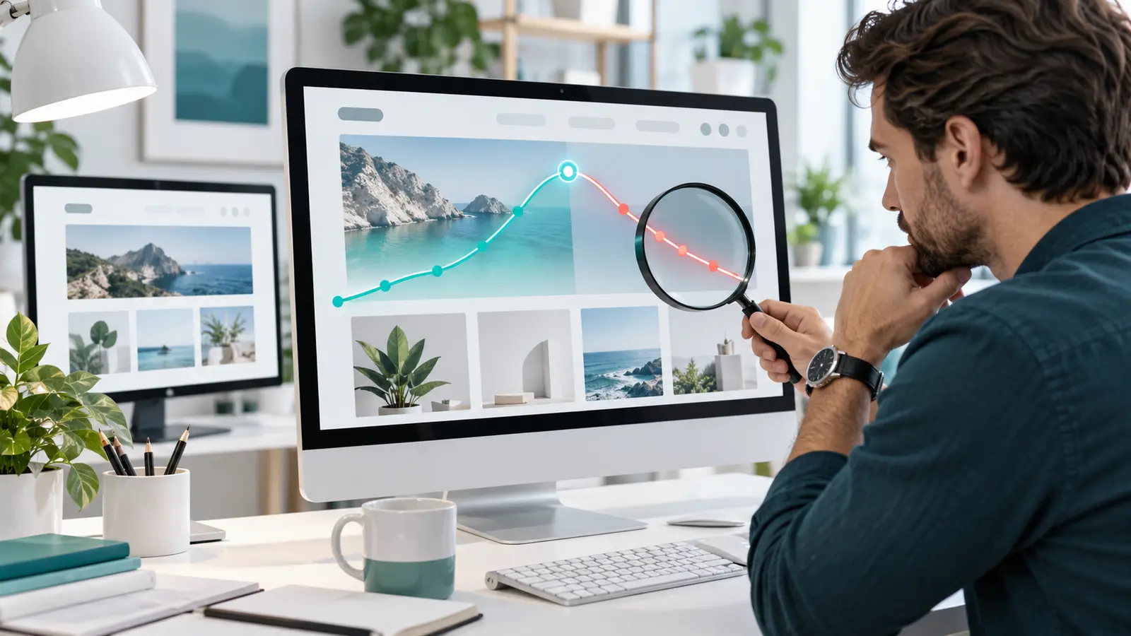 Análisis del descenso de visibilidad orgánica después de rediseñar una web