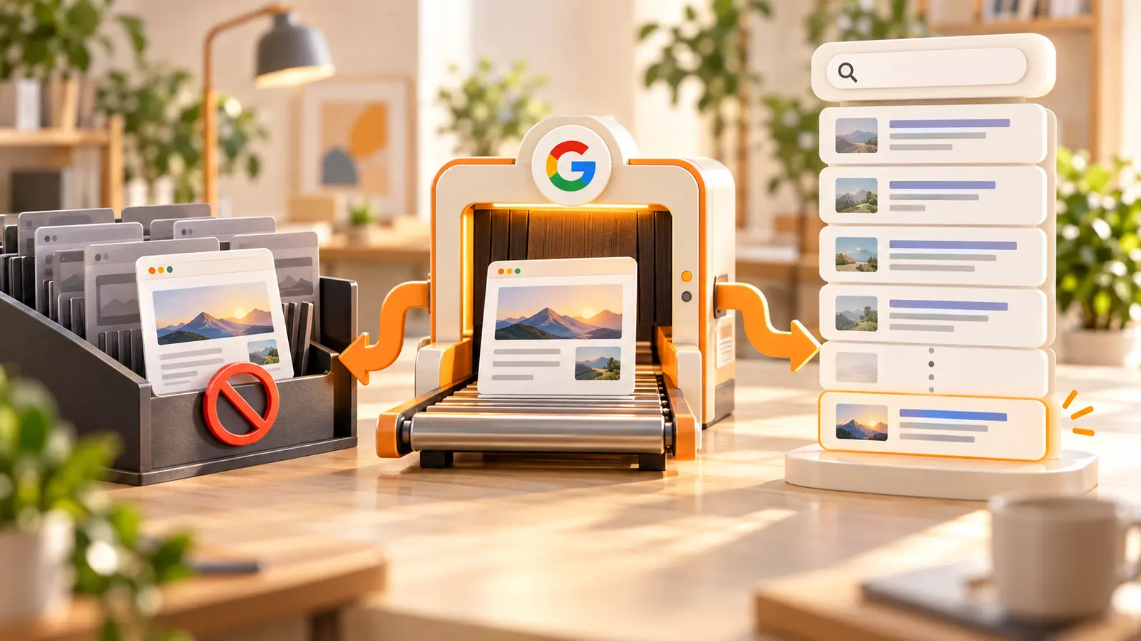Una página web se comprueba en Google distinguiendo entre falta de indexación y poca visibilidad en los resultados