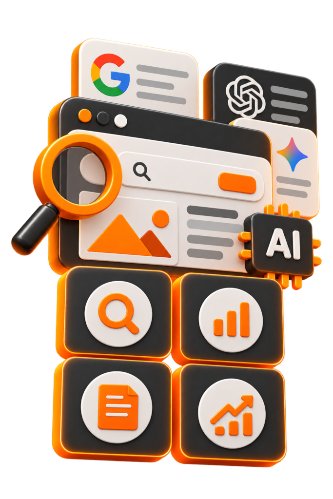 Visibilidad online a través de Google, motores de búsqueda y sistemas de inteligencia artificial